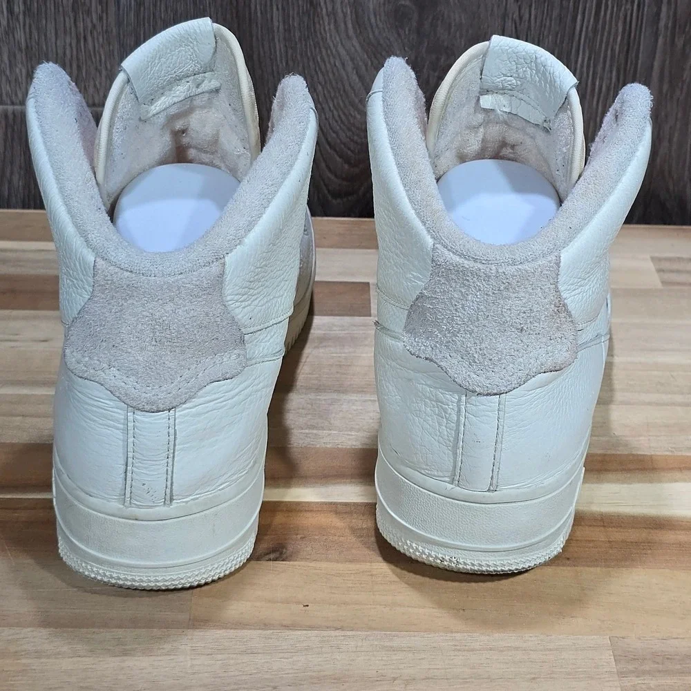 Nike Air Force 1 High‎ Sculpt Sail DC3590-102 Womens 9.5 White Retro Sneakers